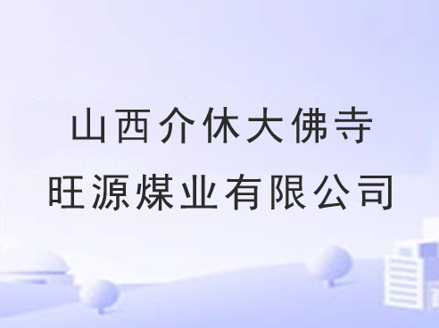 山西介休大佛寺旺源煤业有限公司